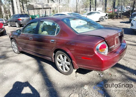 2002 Nissan Maxima Gle z USA, uszkodzony, nr VIN JN1DA31A72T322498